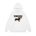Cute Dog Design Hooded Sweatshirt